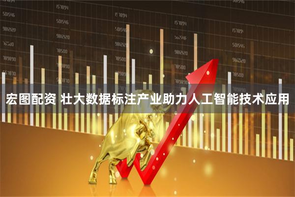 宏图配资 壮大数据标注产业助力人工智能技术应用